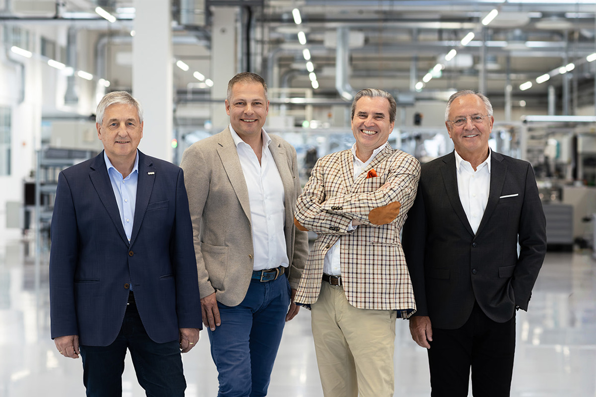 Gruppenportrait der Geschäftsleitung (Foto: Nadine Geuter)